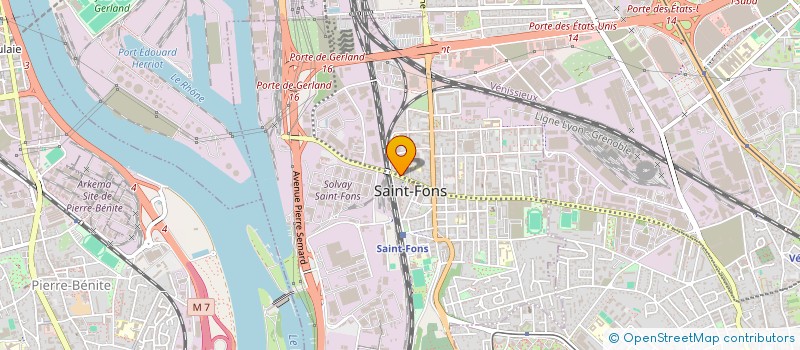 localisation de l'entreprise BRASSINVEST  SAINT-FONS