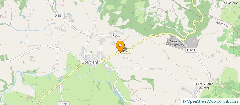 localisation de l'entreprise BRAST MAUREL  GOUTRENS