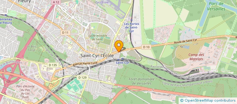 localisation de l'entreprise BRASYL à SAINT-CYR-L'ECOLE