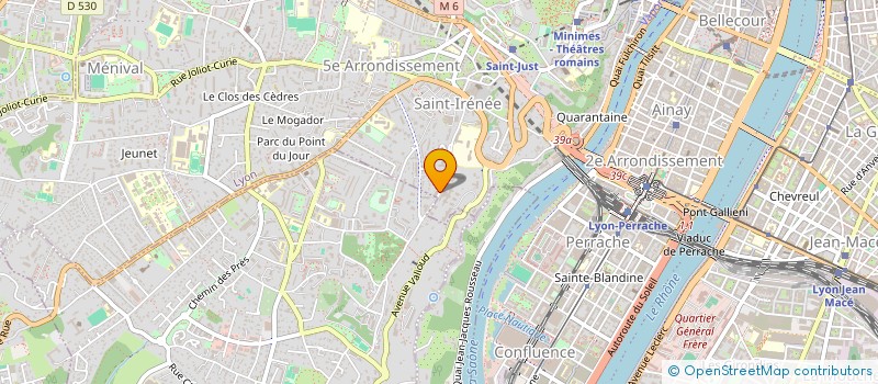 localisation de l'entreprise BRATEVOL  LYON