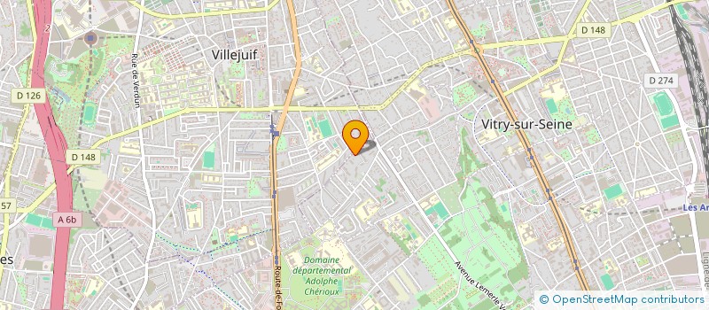 localisation de l'entreprise BRATHYS TRANSPORTS à VITRY SUR SEINE