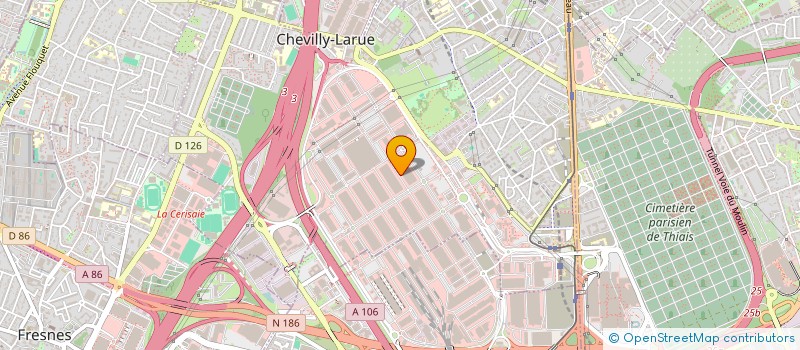 localisation de l'entreprise BRATIGNY  CHEVILLY-LARUE