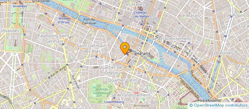 localisation de l'entreprise BRATILOC  PARIS