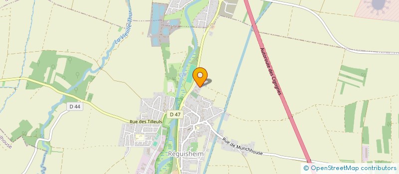 localisation de l'entreprise BRAU  REGUISHEIM