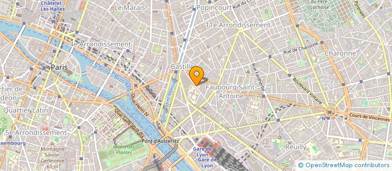 localisation de l'entreprise BRAUD  PARIS