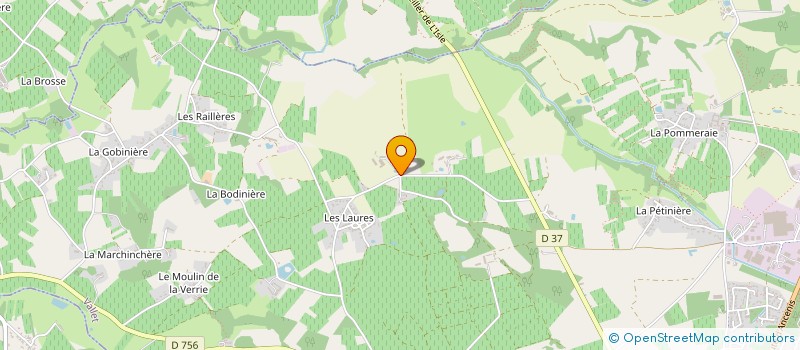 localisation de l'entreprise BRAUD & DE VILLELONGUE IMMOBILIER  VALLET