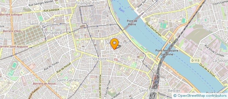 localisation de l'entreprise BRAUD RENCONTRES à BORDEAUX
