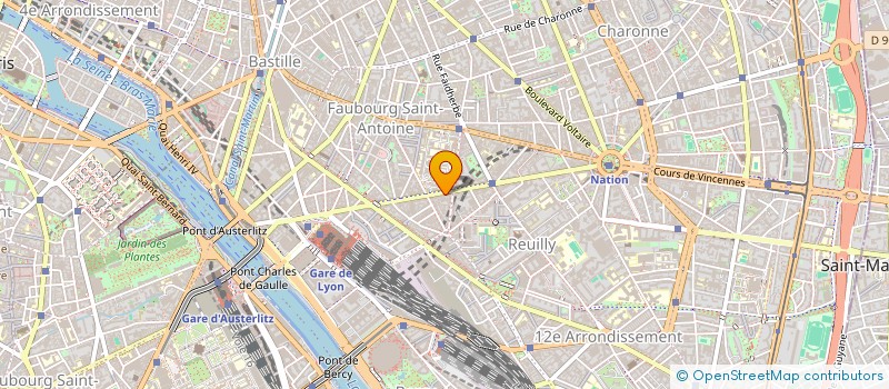 localisation de l'entreprise BRAUGE  PARIS