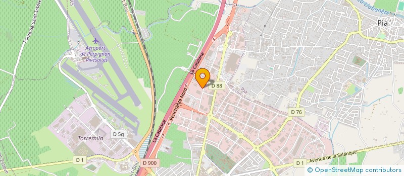 localisation de l'entreprise BRAULT 66 à PERPIGNAN