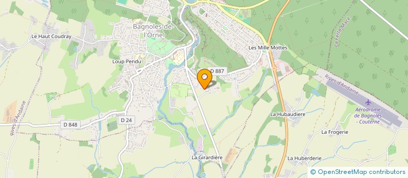 localisation de l'entreprise BRAULT CYRIL à BAGNOLES-DE-L'ORNE-NORMANDIE