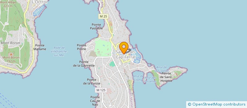 localisation de l'entreprise BRAULT TRINQUIER ELECTRECITE à SAINT-JEAN-CAP-FERRAT