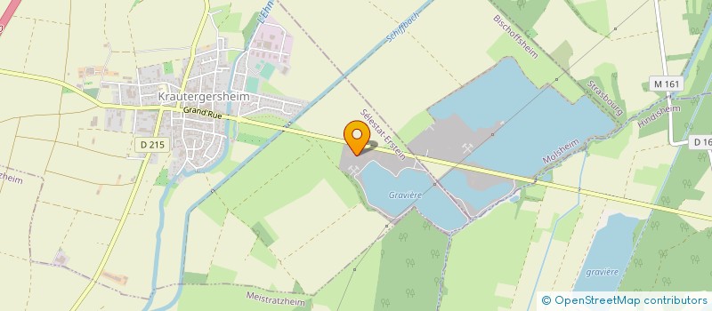localisation de l'entreprise BRAUN A.SUCCESSEURS à KRAUTERGERSHEIM