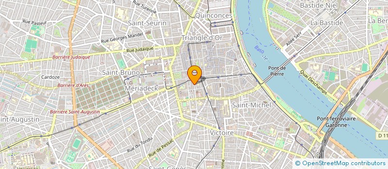 localisation de l'entreprise BRAUN AVOCATS & ASSOCIES  BORDEAUX