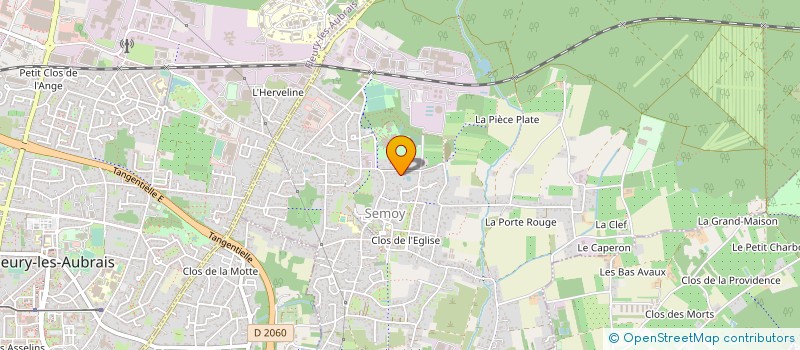localisation de l'entreprise BRAUN ETANCHEITE à SEMOY