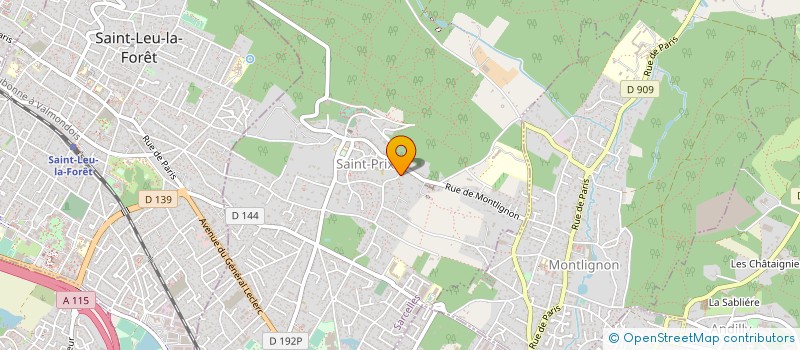 localisation de l'entreprise BRAUT ET FILS à SAINT-PRIX