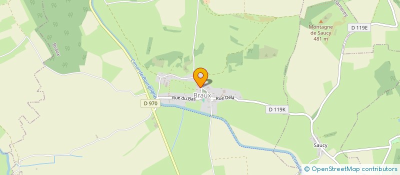 localisation de l'entreprise BRAUX CASTLE CLUB  BRAUX