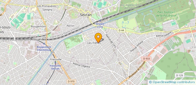 localisation de l'entreprise BRAV à SEVRAN