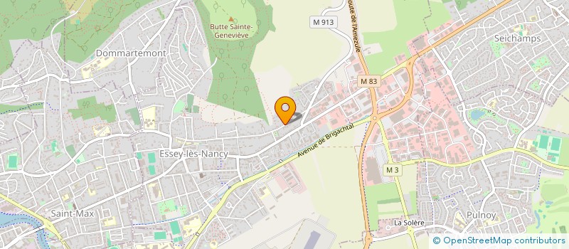 localisation de l'entreprise BRAV ALANI  ESSEY-LES-NANCY