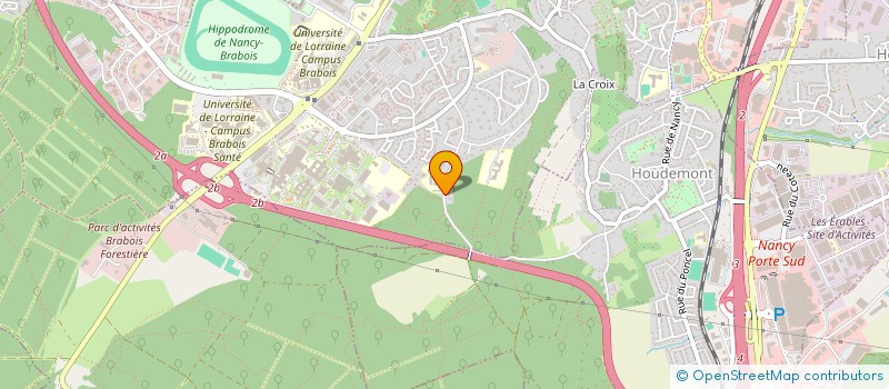 localisation de l'entreprise BRAV5  VANDUVRE-LES-NANCY