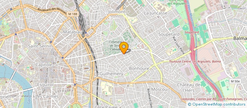localisation de l'entreprise BRAVAS à TOULOUSE