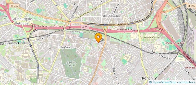 localisation de l'entreprise BRAVAS à LILLE