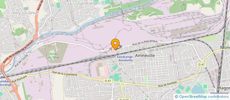 localisation de l'entreprise BRAVATO  AMNEVILLE