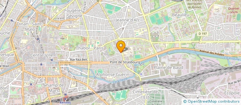 localisation de l'entreprise BRAVE COMPAGNIE  RENNES