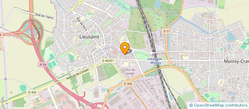 localisation de l'entreprise BRAVE.PH  LIEUSAINT