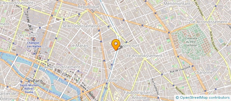 localisation de l'entreprise BRAVISSIMO  PARIS