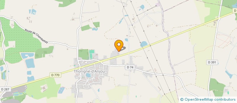 localisation de l'entreprise BRAVO MARKET  MONTREUIL-SUR-MAINE