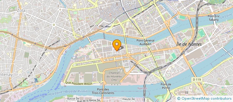 localisation de l'entreprise BRAVO OSCAR à NANTES