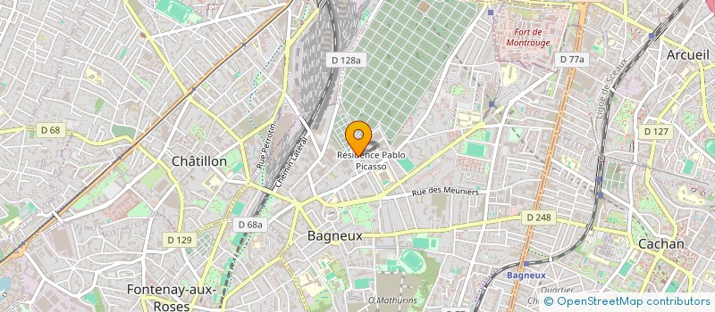 localisation de l'entreprise BRAVUS IMPACT à BAGNEUX