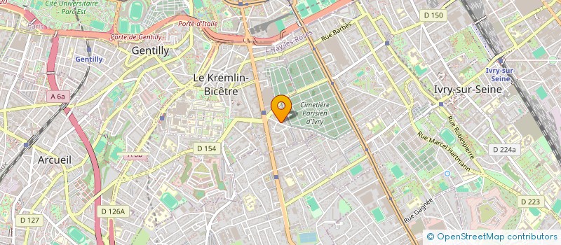 localisation de l'entreprise BRAVY MANAGEMENT à LE KREMLIN-BICETRE