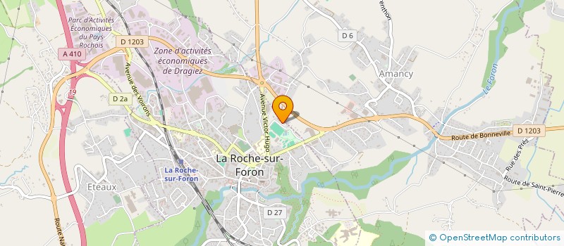 localisation de l'entreprise BRAX  LA ROCHE-SUR-FORON