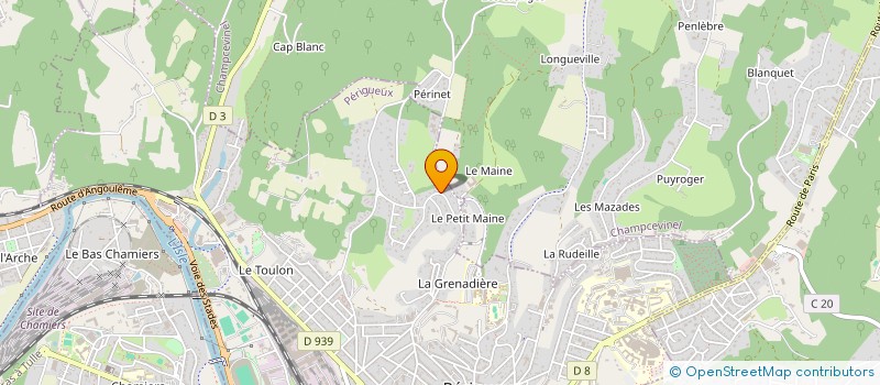 localisation de l'entreprise BRAX PATRIAT MONTPARNASSE à PERIGUEUX