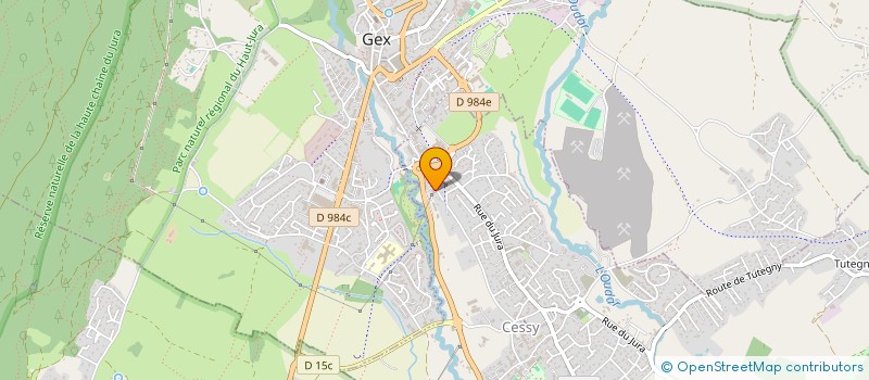 localisation de l'entreprise BRAXO  CESSY