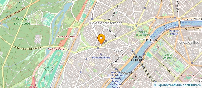 localisation de l'entreprise BRAXTON RETAIL DEVELOPPEMENT 1  PARIS