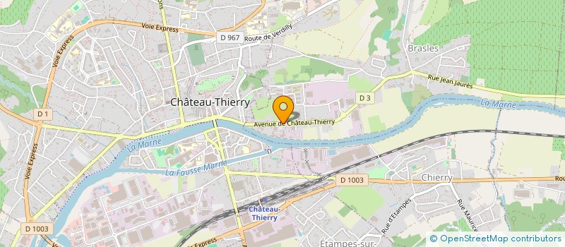 localisation de l'entreprise BRAY à BRASLES