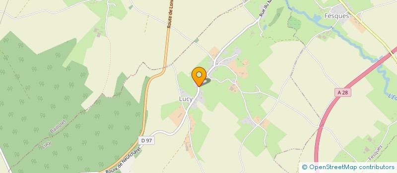 localisation de l'entreprise BRAY-CAUX  LUCY