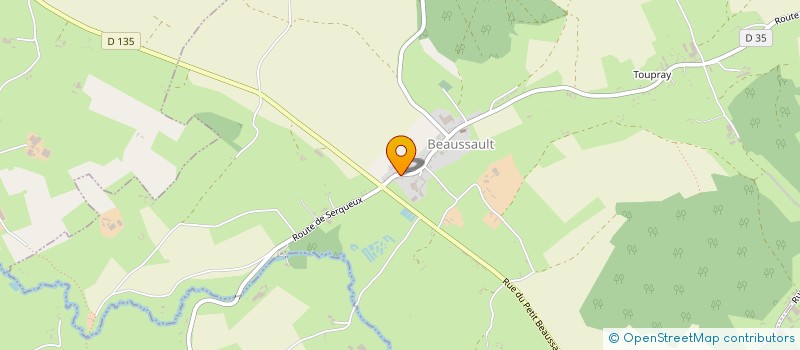 localisation de l'entreprise BRAY INVEST  BEAUSSAULT