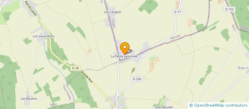 localisation de l'entreprise BRAY PERE ET FILS  BERULLE