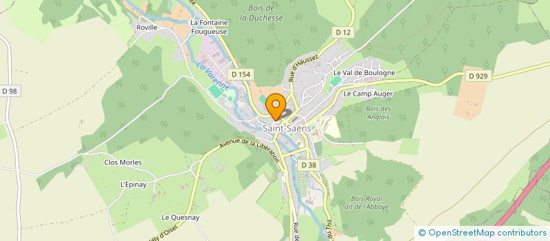 localisation de l'entreprise BRAY VOYAGES à SAINT-SAENS