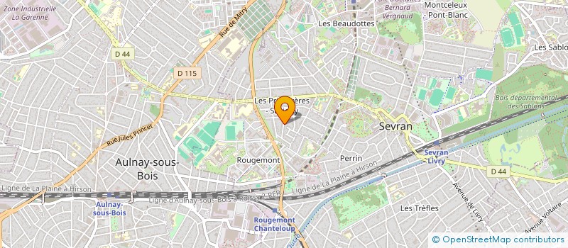 localisation de l'entreprise BRAYAN à SEVRAN