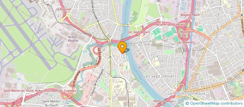 localisation de l'entreprise BRAYE GUILLAUME ET DOULIEU VERONIQUE à TOULOUSE