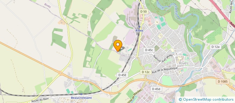 localisation de l'entreprise BRAZ AND CHILL  RIVES