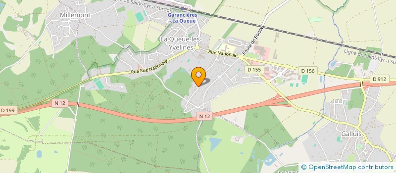 localisation de l'entreprise BRAZ CONSEIL  LA QUEUE-LES-YVELINES