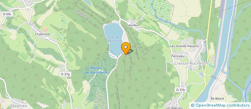 localisation de l'entreprise BRAZ INCENDIE SARL  POLLIEU