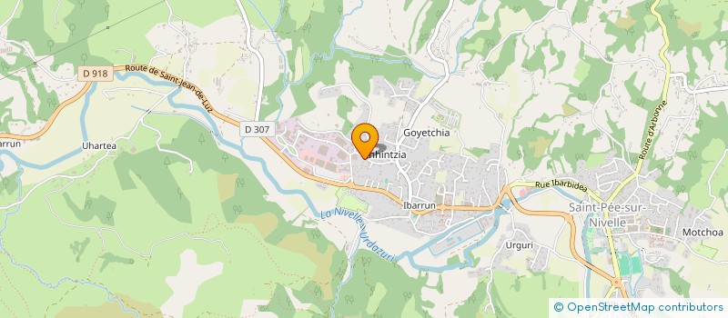 localisation de l'entreprise BRAZEILLES INDIVISION à SAINT-PEE-SUR-NIVELLE