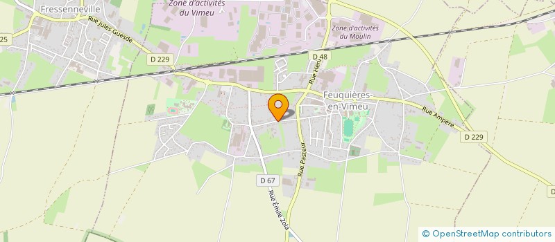 localisation de l'entreprise BRAZELCO à FEUQUIERES-EN-VIMEU