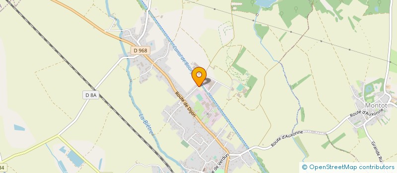 localisation de l'entreprise BRAZEY TP  BRAZEY-EN-PLAINE